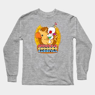 Moogle Chocobo Carnival Long Sleeve T-Shirt